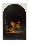 Astronomer by Candlelight, c.1650 by Gerrit or Gerard Dou