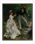 La Promenade, 1870 by Pierre Auguste Renoir