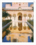 Hall of the Embassadors, Alhambra, Granada, 1909 by Joaquin Sorolla y Bastida
