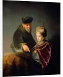 A Young Scholar and his Tutor, c. 1629-30 by Rembrandt Harmensz. van Rijn