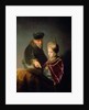 A Young Scholar and his Tutor, c. 1629-30 by Rembrandt Harmensz. van Rijn