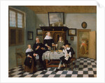 Family Group at Dinner Table, c.1658-60 by Quiringh Gerritsz. van Brekelenkam