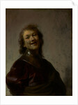 Rembrandt Laughing, c. 1628 by Rembrandt Harmensz. van Rijn