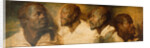 Four Studies of Male Head, c.1617-1620 by Peter Paul Rubens