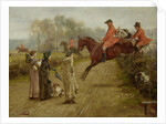 Watching the Hunt, 1895 by George Goodwin Kilburne