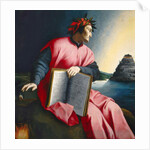 Allegorical Portrait of Dante, late 16th century by Florentine School