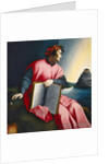 Allegorical Portrait of Dante, late 16th century by Florentine School