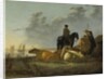 Peasants and Cattle by the River Merwede, c.1655-60 by Aelbert Cuyp