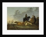 Peasants and Cattle by the River Merwede, c.1655-60 by Aelbert Cuyp