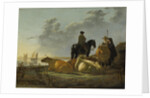 Peasants and Cattle by the River Merwede, c.1655-60 by Aelbert Cuyp