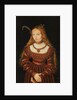 Betrothal portrait of Sybille of Cleves, 1526-7 by Lucas the Elder Cranach