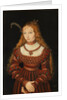 Betrothal portrait of Sybille of Cleves, 1526-7 by Lucas the Elder Cranach