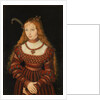 Betrothal portrait of Sybille of Cleves, 1526-7 by Lucas the Elder Cranach