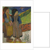 Little Breton Girls by the Sea, 1889 by Paul Gauguin