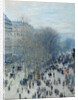 Boulevard des Capucines, 1873-4 by Claude Monet