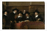 The Wardens of the Amsterdam Drapers’ Guild, Known as ‘The Syndics’, 1662 by Rembrandt Harmensz. van Rijn