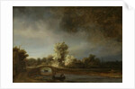 Landscape with a Stone Bridge, c.1638 by Rembrandt Harmensz. van Rijn