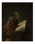 An Old Woman Reading, Probably the Prophetess Hannah, 1631 by Rembrandt Harmensz. van Rijn