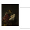 An Old Woman Reading, Probably the Prophetess Hannah, 1631 by Rembrandt Harmensz. van Rijn