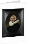 Portrait of Haesje Jacobsdr van Cleyburg, 1634 by Rembrandt Harmensz. van Rijn