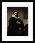 Portrait of Johannes Wtenbogaert, 1633 by Rembrandt Harmensz. van Rijn