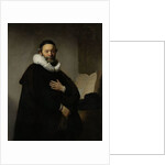 Portrait of Johannes Wtenbogaert, 1633 by Rembrandt Harmensz. van Rijn