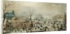 Winter Landscape with Skaters. c.1608 by Hendrik Avercamp