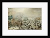 Winter Landscape with Skaters. c.1608 by Hendrik Avercamp
