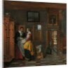 Interior with Women beside a Linen Cupboard, 1663 by Pieter de Hooch