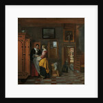 Interior with Women beside a Linen Cupboard, 1663 by Pieter de Hooch