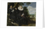 Portrait of a Couple, Probably Isaac Abrahamsz Massa and Beatrix van der Laen, c.1622 by Frans Hals