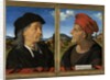 Portraits of Giuliano and Francesco Giamberti da Sangallo, 1482-5 by Piero di Cosimo