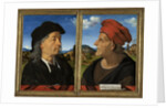 Portraits of Giuliano and Francesco Giamberti da Sangallo, 1482-5 by Piero di Cosimo