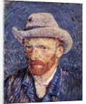Self Portrait with Felt Hat, 1887-88 by Vincent van Gogh