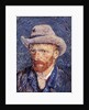 Self Portrait with Felt Hat, 1887-88 by Vincent van Gogh
