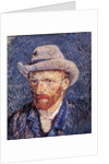 Self Portrait with Felt Hat, 1887-88 by Vincent van Gogh