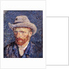 Self Portrait with Felt Hat, 1887-88 by Vincent van Gogh
