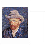 Self Portrait with Felt Hat, 1887-88 by Vincent van Gogh