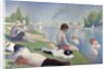 Bathers at Asnières, 1884 by Georges Pierre Seurat
