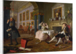 Marriage a la Mode: II - The Tete a Tete, c.1743 by William Hogarth