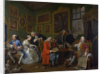 Marriage a la Mode: I - The Marriage Settlement, c.1743 by William Hogarth