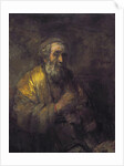 Homer Dictating to a Clerk, 1663 by Rembrandt Harmensz. van Rijn