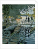 Bathers at La Grenouillere, 1869 by Claude Monet