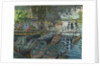 Bathers at La Grenouillere, 1869 by Claude Monet