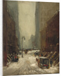 Snow in New York, 1902 by Robert Cozad Henri
