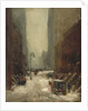 Snow in New York, 1902 by Robert Cozad Henri