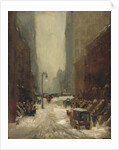 Snow in New York, 1902 by Robert Cozad Henri