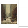 Snow in New York, 1902 by Robert Cozad Henri
