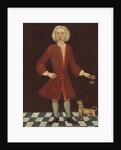 Portrait of Jonathan Bentham, c.1725 by American School