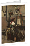 The Artist's Studio, c.1868 by Jean Baptiste Camille Corot